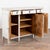19th century Swedish sideboard, crafted in pine. The cabinet has a traditional three drawer over three door configuration,...