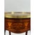 French Baroque Revival Style Oval Marquetry Side or End Table With Ormolu Accent For Sale - Image 9 of 16
