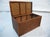 Herringbone Woven Rattan Chest / Trunk Can be used as a chest for storage &/or can easily be used as a coffee table with a...