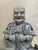 Ceramic Chinese Vintage Ceramic Buddhist Sculpture,Hand Carved Blue and White Porcelain the Eighteen Arhats Statue For Sale - Image 7 of 11