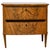 19th Century English 19th Century Mahogany Bow Front Chest with Flame Veneer, Two Drawers For Sale - Image 5 of 12