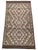 A large handwoven Maimana kilim from northern Afghanistan, in the natural fleece tones the region is known for — oatmeal...