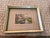 Rustic European Vintage Mid-Century European Canal Landscape Painting With Bridge & Cottage, Framed For Sale - Image 3 of 8