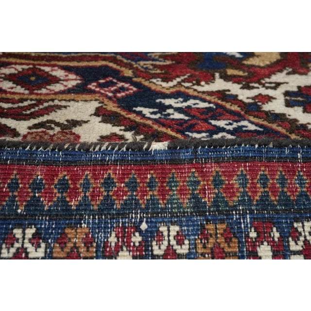 Antique Zeyhur Rug 5'4'' x 8'8'' For Sale - Image 4 of 12