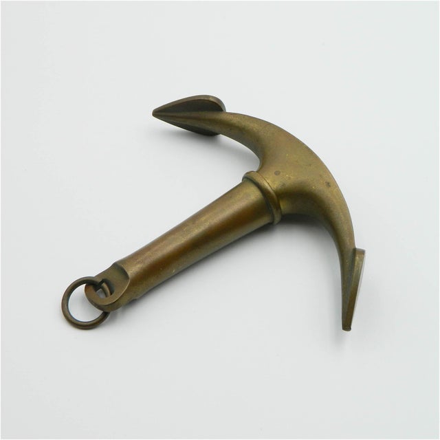 Metal Model 3510 Corkscrew in Brass by Carl Auböck for Werkstätte Carl Auböck, 1950s For Sale - Image 7 of 9