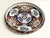 A large (9.5") vintage Gold Imari porcelain platter by Otagiri Japan. The vintage plate features hand-painted floral...