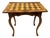 Baroque Side Table with Marquetry Chess Board Top, 1720s For Sale