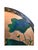 30" Hand-Painted Kingfisher & Lotus Flower Gold Leaf Lacquered Wall Plaque For Sale In Baton Rouge - Image 6 of 9