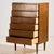 Teak Dresser with Six Drawers, 1960s For Sale - Image 3 of 15