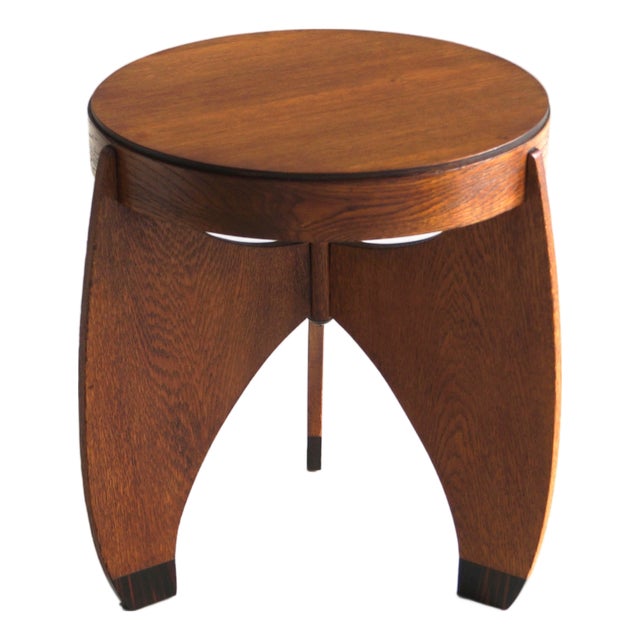 Amsterdam School Accent Table by L. J. Verweij for Intima Amsterdam, 1920s For Sale