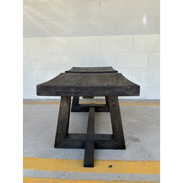 Rustic Hooker Furniture Arness Tandem Bench For Sale - Image 3 of 5