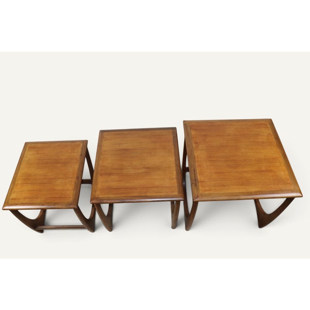 Vintage Teak Nesting Tables from G-Plan, 1960s, Set of 3 For Sale - Image 14 of 18