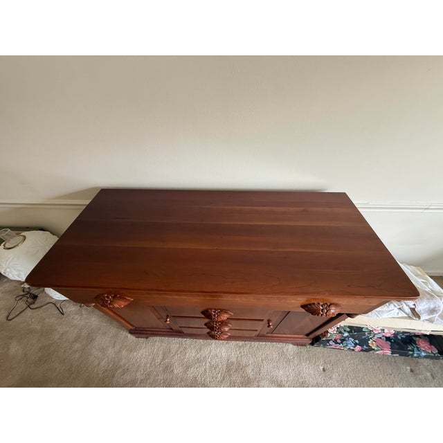 American Carl Forslund Buffet/Sideboard Cherry Finish For Sale - Image 3 of 12