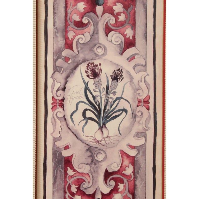 2000 - 2009 John Richard 'Tassel Hyacinth' Framed Print by Mary Beth Zeitz For Sale - Image 5 of 13