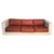Orange Saratoga 3-Seater Sofa attributed to Massimo & Lella Vignelli for Poltronova, 1960s-1970s For Sale - Image 14 of 14