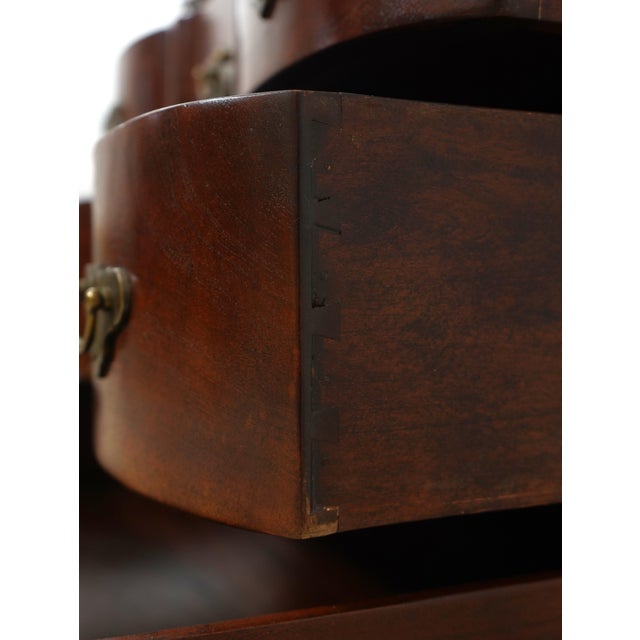 1990s Theodore Alexander Mahogany Block Front Bachelors Chest For Sale - Image 5 of 16