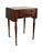 Traditional English Regency Rosewood Two-Drawer Drop-Leaf Work Table With Brass and Satinwood Inlay, Circa 1820–1840 For Sale - Image 3 of 11