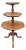 George III Style Mahogany Three Tier Dumdwaiter by Mersman For Sale