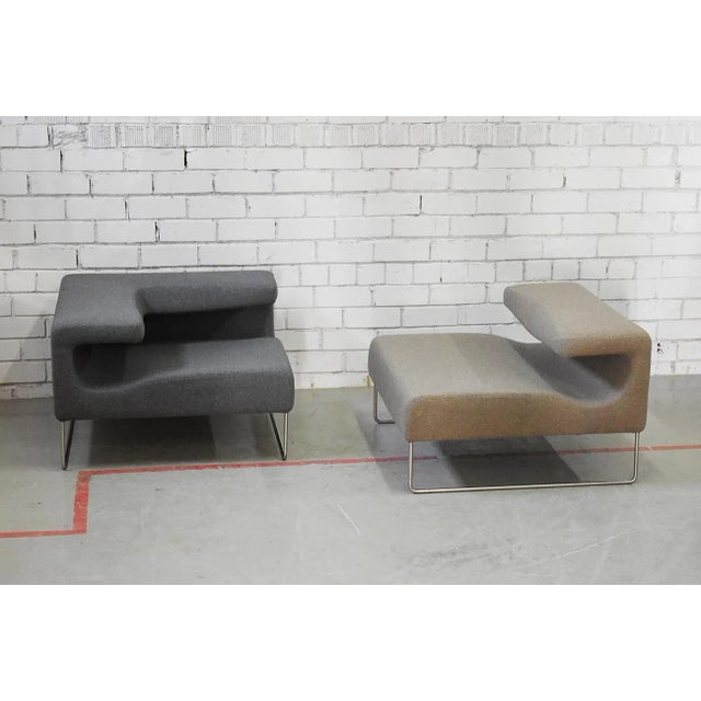Moroso Lowseat Modular Sofa by Patricia Urquiola for Moroso, Italy, 2000s, Set of 2 For Sale - Image 4 of 8