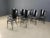Black Post Modern Wooden Dining Chairs, 1980s, Set of 10 For Sale - Image 8 of 16