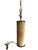 This distinctive pair of mid-to-late 20th-century cylinder table lamps combines organic textures with mid-century modern...