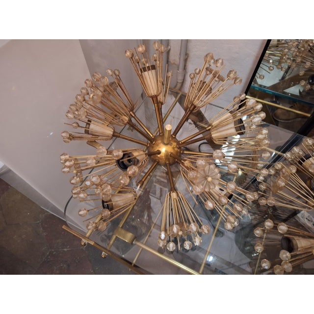 Sputnik Wall Lamps by Emil Stejnar for Rupert Nikoll, Austria, 1960s, Set of 2 For Sale - Image 13 of 17