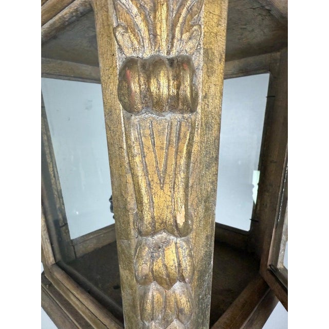 Northern Italian Giltwood Lantern For Sale - Image 11 of 12