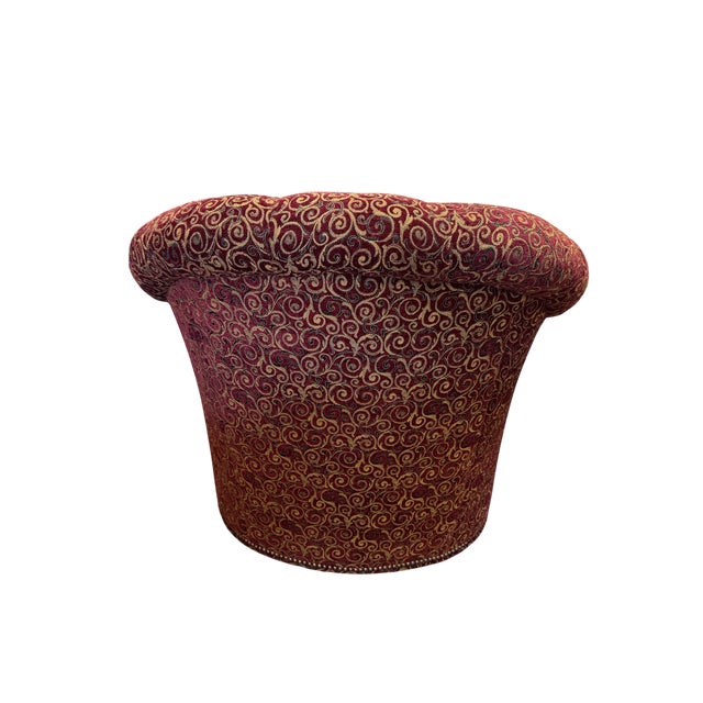 Lexington Furniture Robinson Swivel Chair - A Pair For Sale - Image 11 of 16