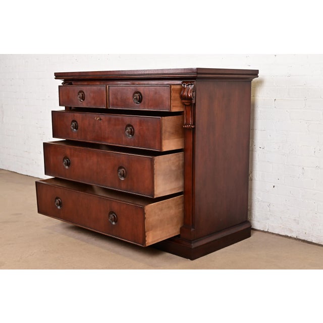 Ralph Lauren Empire Mahogany Chest of Drawers For Sale In South Bend - Image 6 of 16