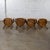 Late 19th Century Bauhaus Beech Bentwood Thonet Style Fan Back Captains Armchairs Set of 4 For Sale - Image 16 of 18