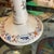 1970s Ceramic Lenox Sabbath Candlestick Holder With Floral Accents For Sale - Image 10 of 10