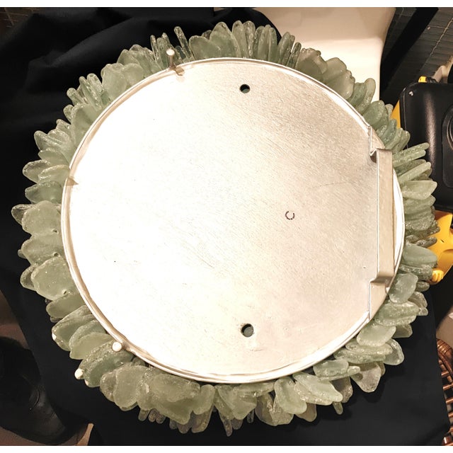 Palecek Seaglass Mirrors- Set of 2, Large and Small For Sale In New York - Image 6 of 7