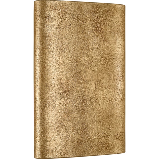 Kelly Wearstler for Visual Comfort Signature Lotura 12" Pocket Sconce in Museum Gild For Sale