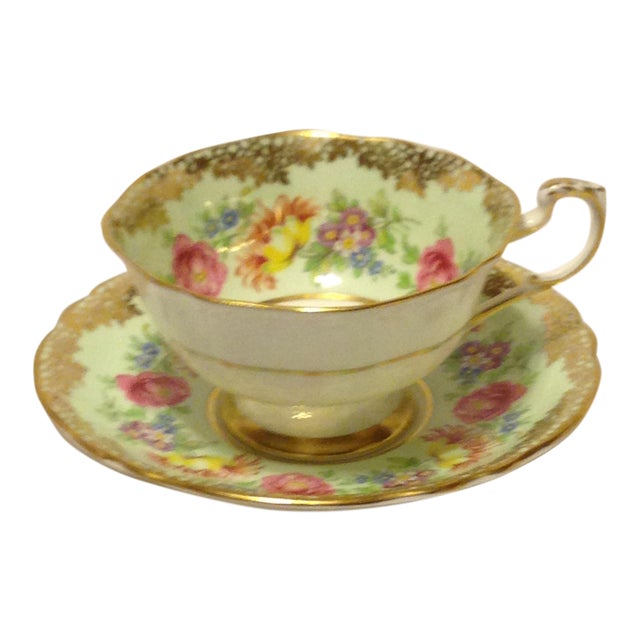 Signed Paragon Fine Bone China Tea Cup Chairish