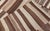 Doris Leslie Blau Vintage Striped Light Beige Hand-Knotted Wool Rug For Sale - Image 11 of 11