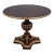 Regency Style Figural Mahogany Round Center Table For Sale