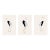 Japanese Crane Triptych, Set of 3 Art Prints, 40" X 60" For Sale