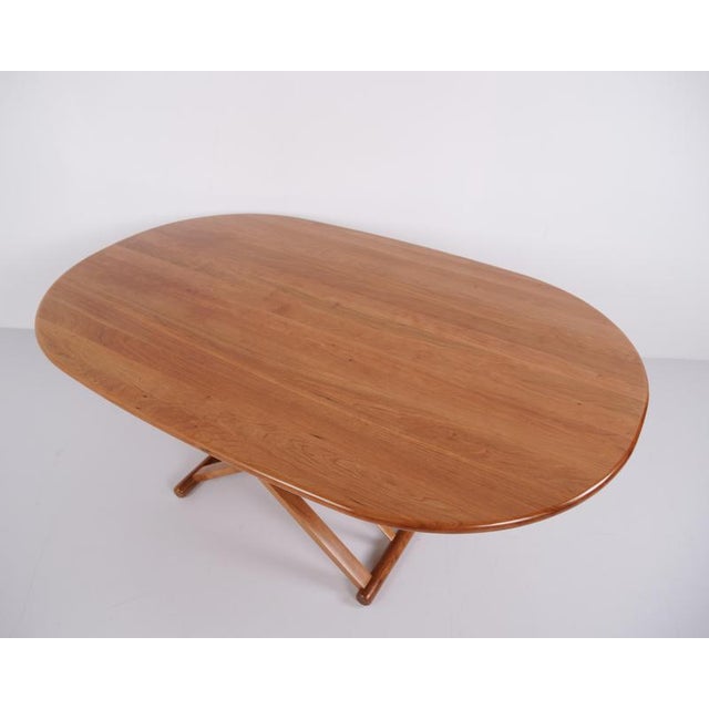 Safari Coffee Table in Light Wood by Andreas Hansen for Haslev Møbelsnedkeri, 1980 For Sale - Image 4 of 11