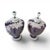 Large Kostka Floral Ceramic Vase Lamps, 1970s, Set of 2 For Sale - Image 11 of 13
