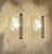 1970s Vintage Bubble Glass and Chrome Sconces, 1970s, Set of 2 For Sale - Image 5 of 15