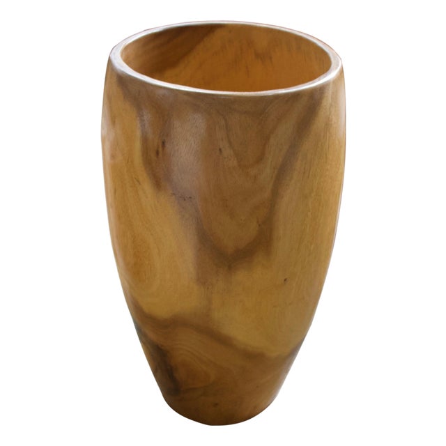 Andrianna Shamaris Palm Wood Container For Sale