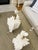 Plastic 1990 Casual Lamps of California Monumental Brutalist Plaster & Lucite Table Lamps – Pair For Sale - Image 7 of 18