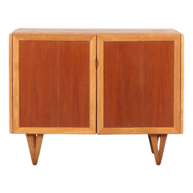 Mid 20th Century Bengt Ruda "Modul" Cabinet in Teak + Oak For Sale