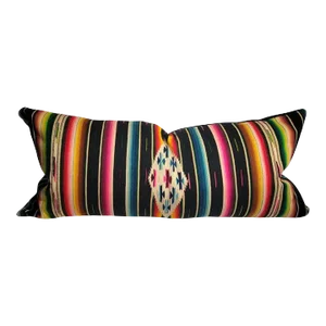 Mexican / American Serape Bolster Pillow