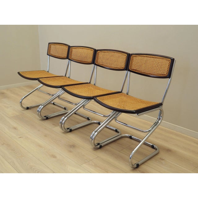 Bauhaus Chairs, Italy, 1960s, Set of 4 For Sale - Image 4 of 13