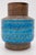 Vintage Rimini Blue Ceramic Vase by Aldo Londi for Bitossi, Italy, 1960s For Sale - Image 12 of 14