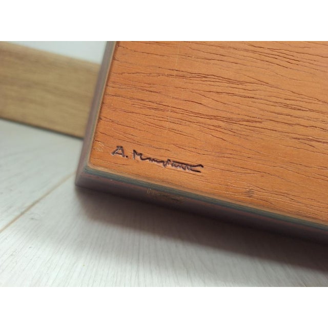 Panels in Worked Wood by Angelo Mangiarotti for Arquati, 1970s, Set of 2 For Sale - Image 10 of 18