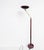 Mid-Century Italian Lacquered Goatskin & Brass Adjustable Torchiere Floor Lamp, 1950s For Sale - Image 13 of 18