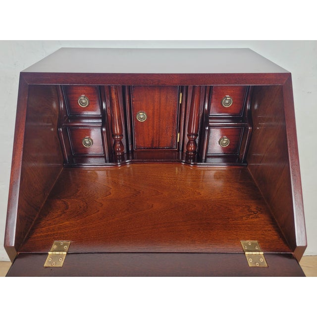 Vintage Writing Bureau Desk from Ashmore Furniture, 1999 For Sale - Image 9 of 18