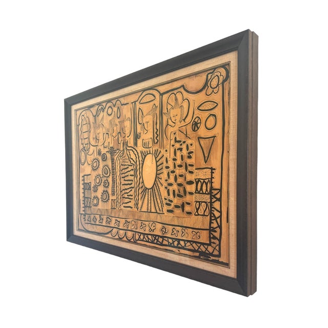 Abstract Abstract Art From a Michael S. Smith Installation, Actor Jim Belushi's Ca Estate For Sale - Image 3 of 7